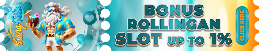 BONUS ROLLINGAN UP TO 1% (SLOT ONLINE)%